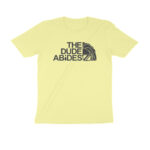 the big lebowski t shirt | dude abides (light colors)