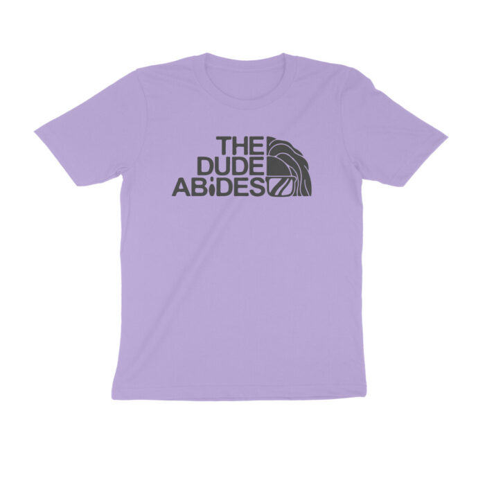 the big lebowski t shirt | dude abides (light colors)
