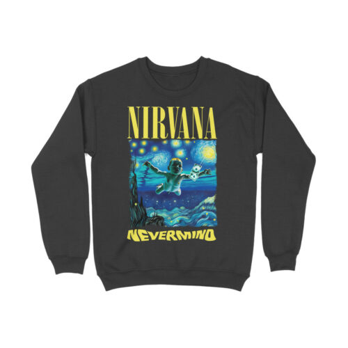 nirvana sweatshirt | sarry night x nevermind
