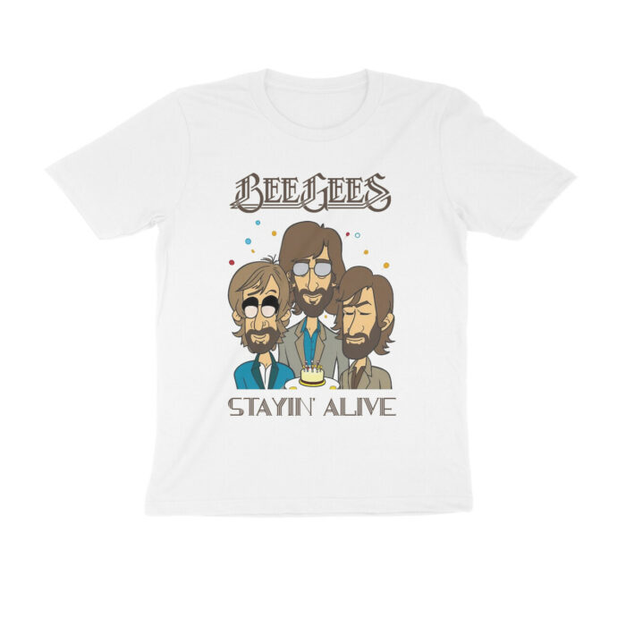 beegees t shirt | stayin alive