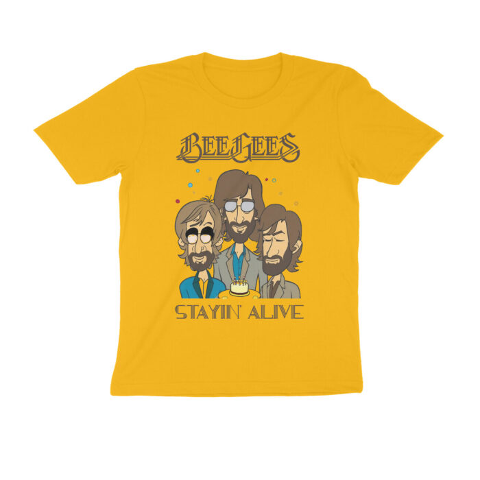 beegees t shirt | stayin alive