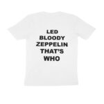 led zeppelin t shirt (both sides) | symbols
