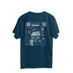 arctic monkeys oversized ultimate t shirt (both sides)