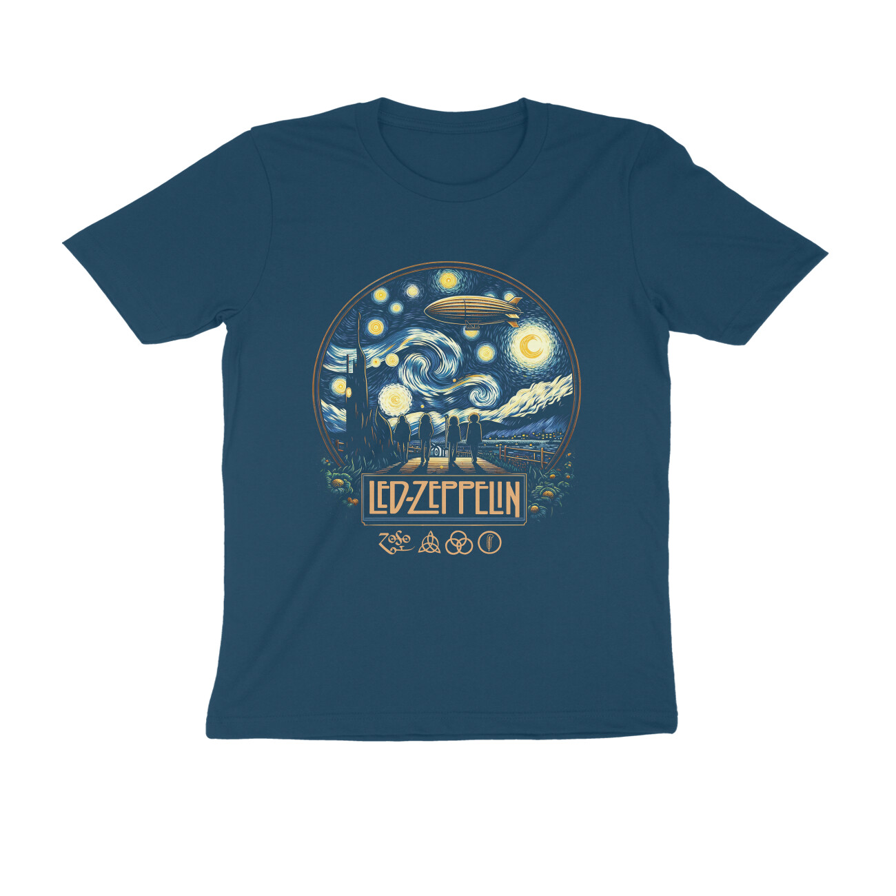 Led Zeppelin T-Shirt Starry Night