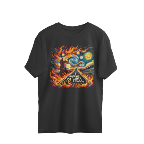 highway to hell t shirt | van gogh