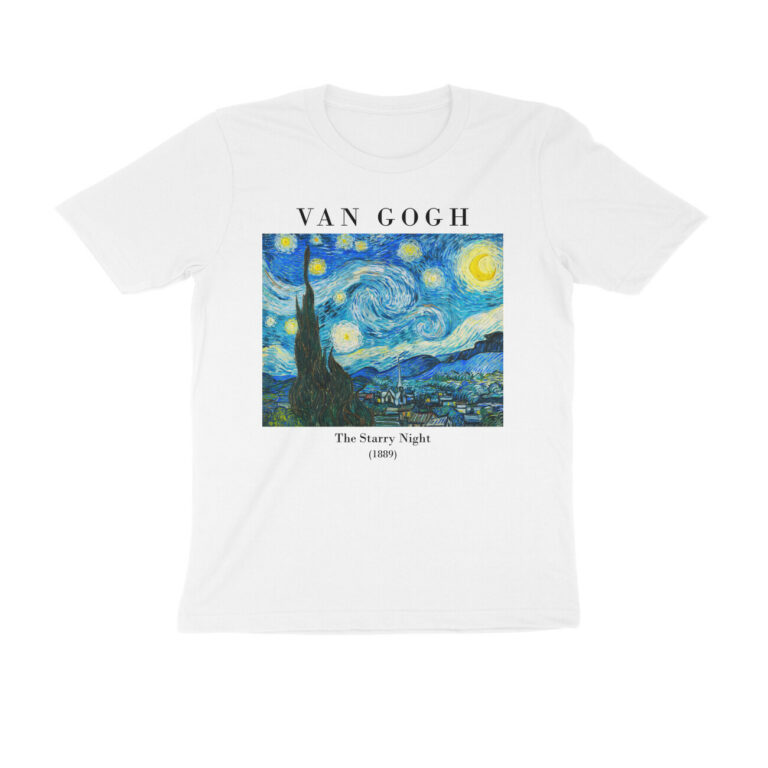 van gogh starry night t shirt