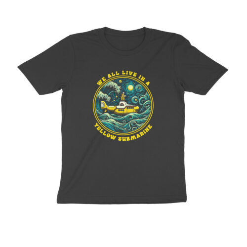 the beatles t shirt | yellow submarine x starry night