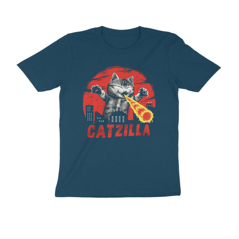 catzilla t shirt | funny cat t shirt