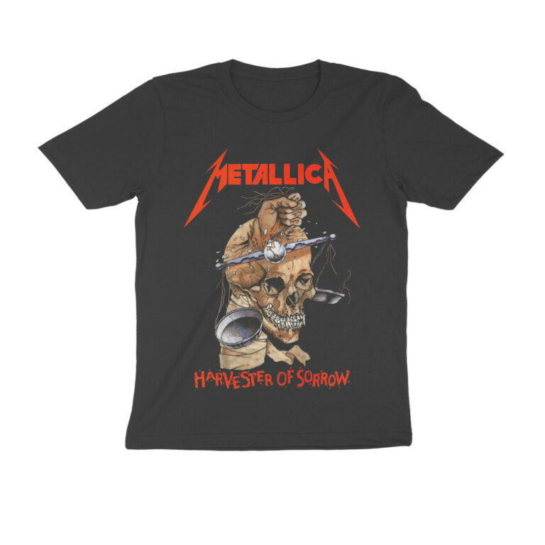 metallica t shirt (jumbo print) | harvester of sorrow