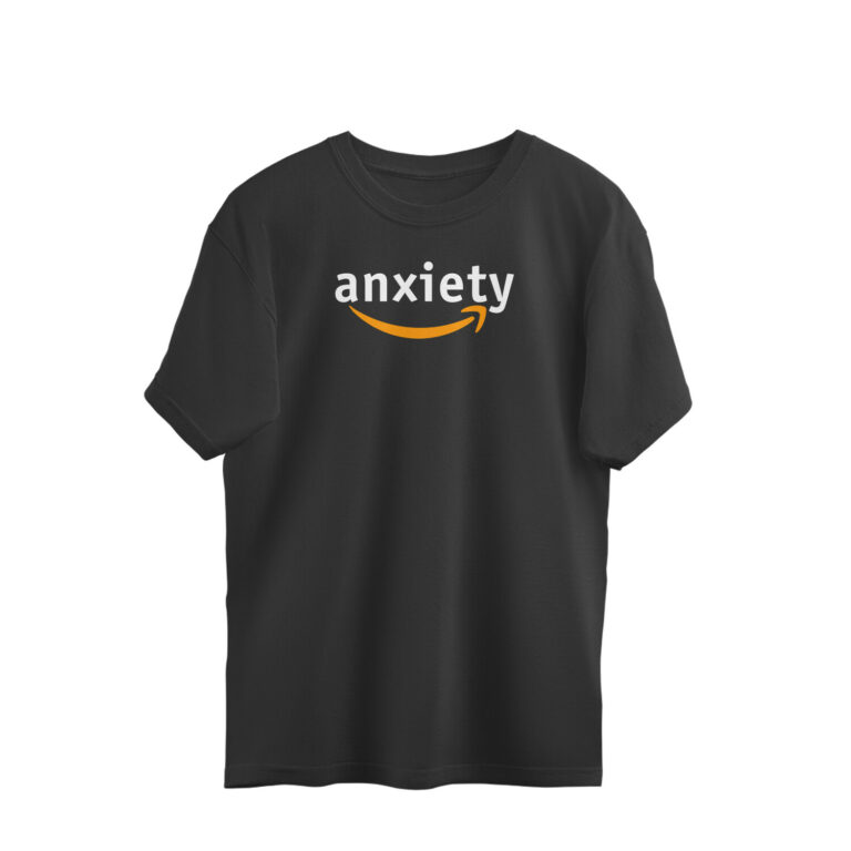 amazon anxiety oversized funny t shirt