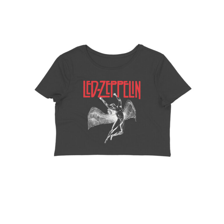 led zeppelin crop top | icarus