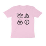 led zeppelin t shirt (both sides) | symbols