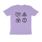 led zeppelin t shirt (both sides) | symbols