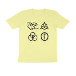 led zeppelin t shirt (both sides) | symbols