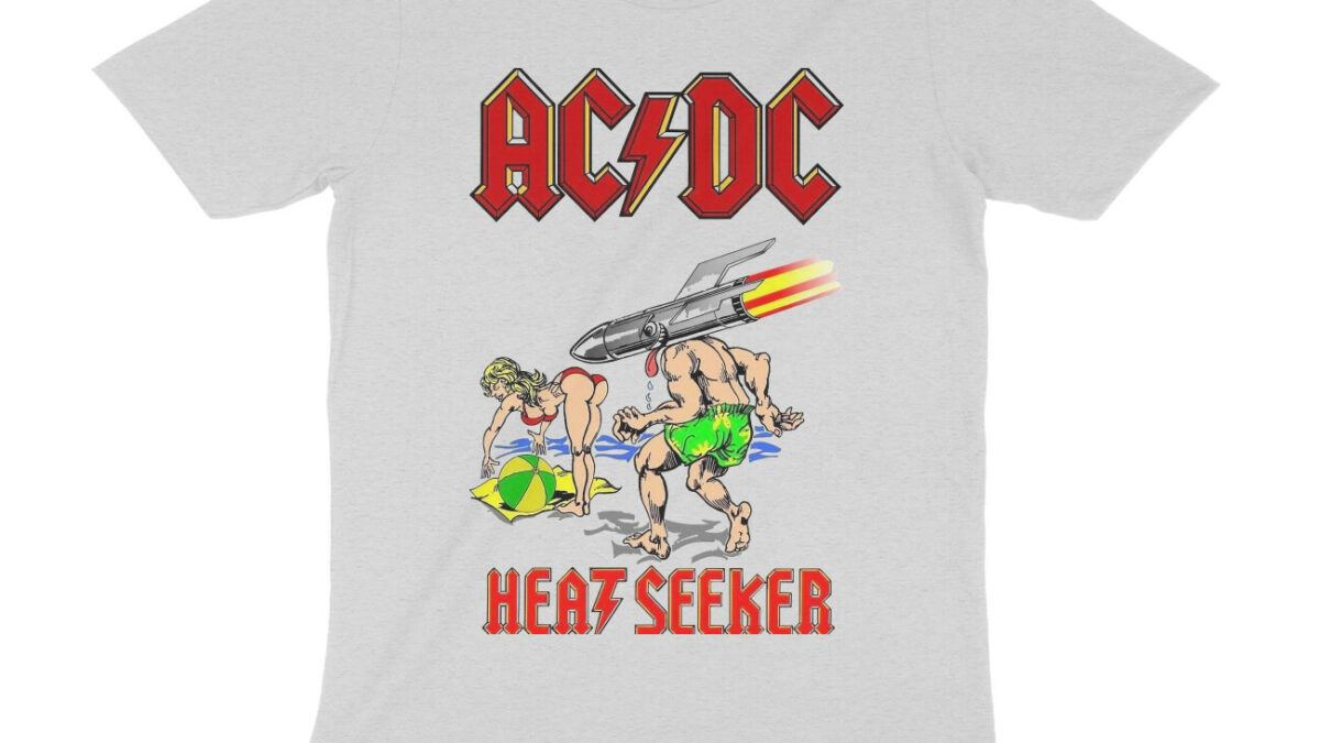 AC DC Vintage T-Shirt | Heat Seeker - Wittee