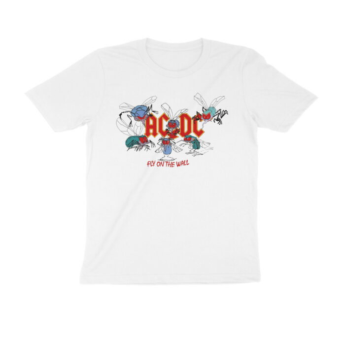 ac dc t shirt | fly on the wall