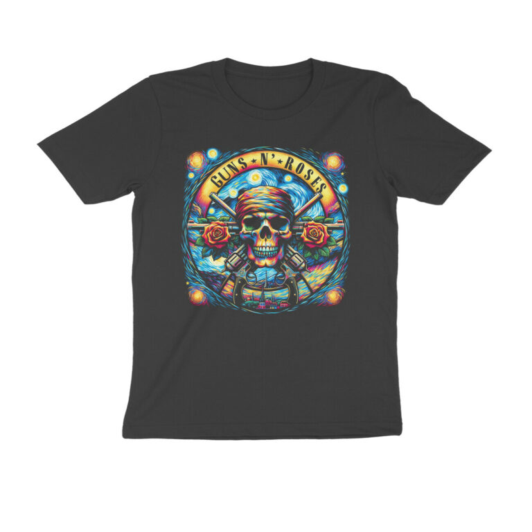 guns n roses starry night t shirt