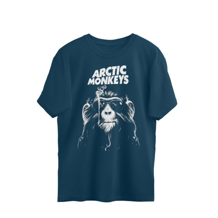 arctic monkeys oversized ultimate t shirt (both sides)