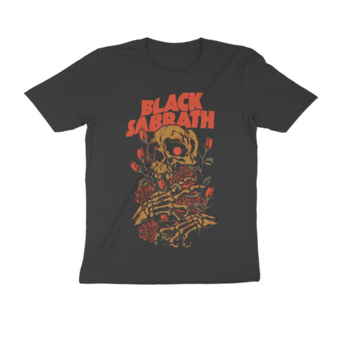black sabbath t shirt | skull and roses