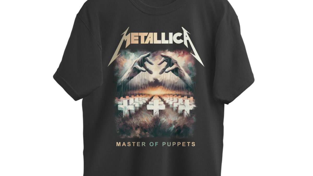 Metallica Oversized T-Shirt Impressionism Art