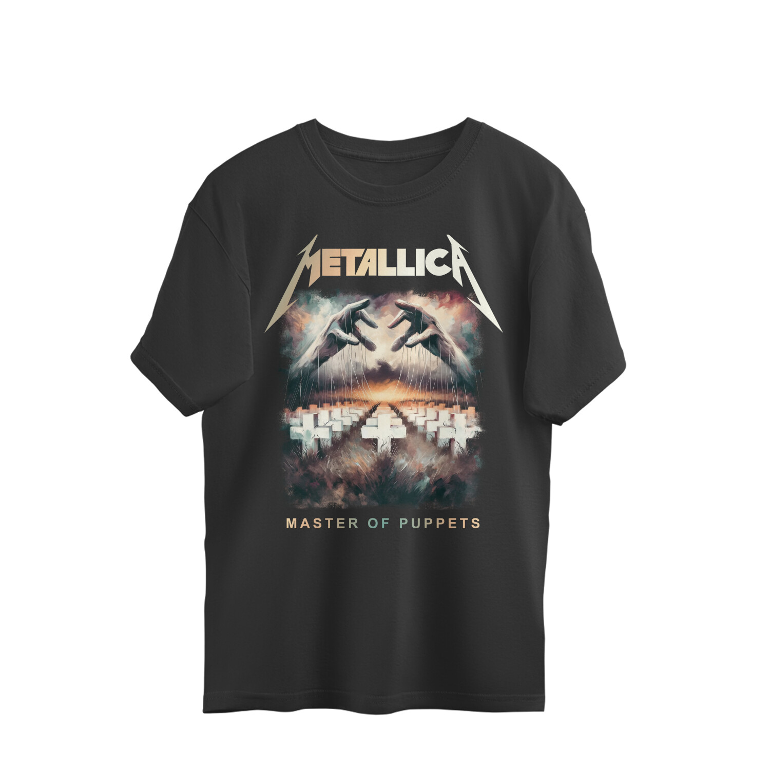 Metallica Oversized T-Shirt | Impressionism Art - Wittee