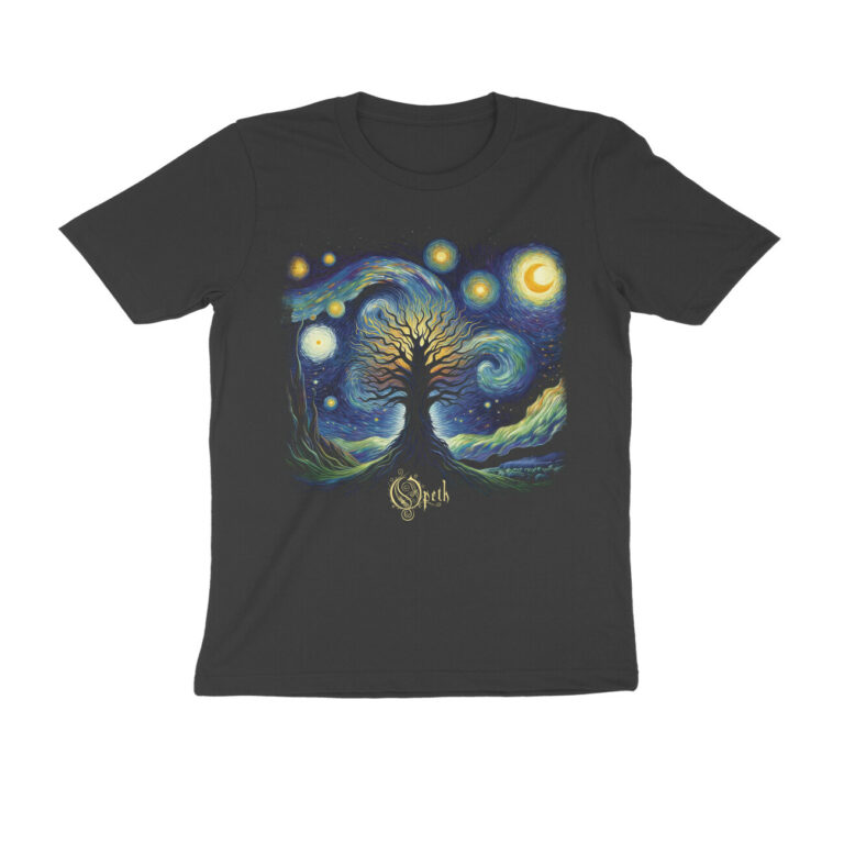 opeth t shirt | heritage x starry night