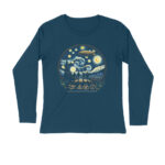 led zeppelin full sleeves t shirt (both sides) | starry night