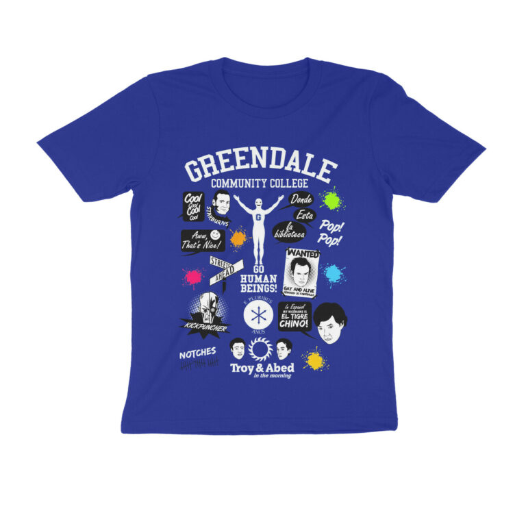 community t shirt | greendale collage