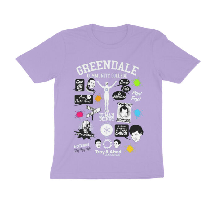 community t shirt | greendale collage