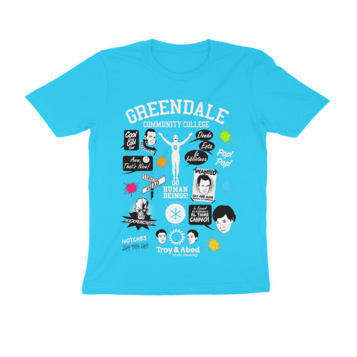 community t shirt | greendale collage