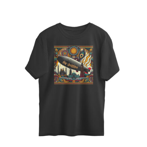 led zeppelin oversized t shirt | indian design