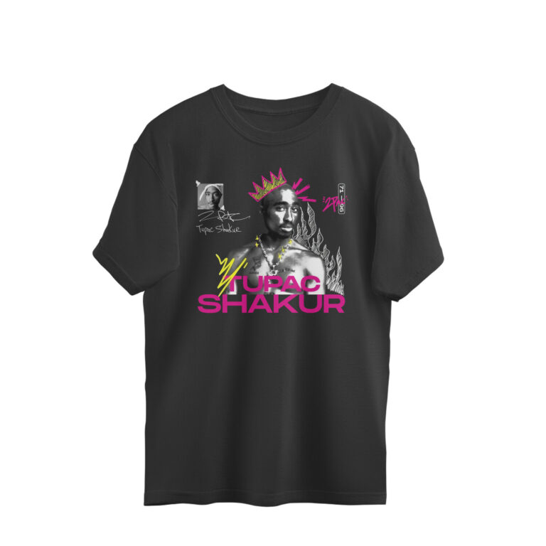 tupac shakur oversized t shirt