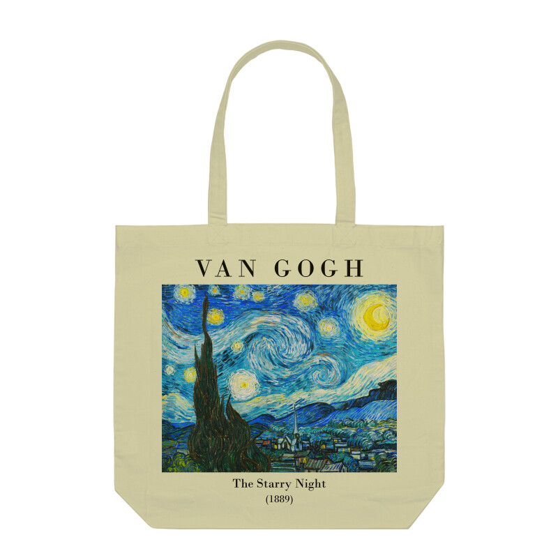 front-659728e602547-Half_White_Tote_Bag_With_Zipper.jpg van gogh starry night tote bag