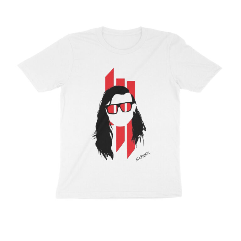 skrillex t shirt | illustration with logo