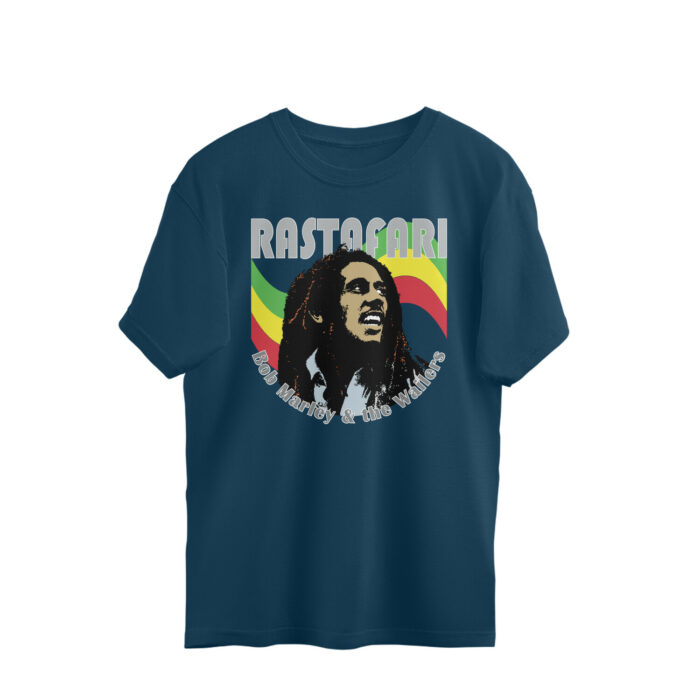 bob marley oversized t shirt | rastafari