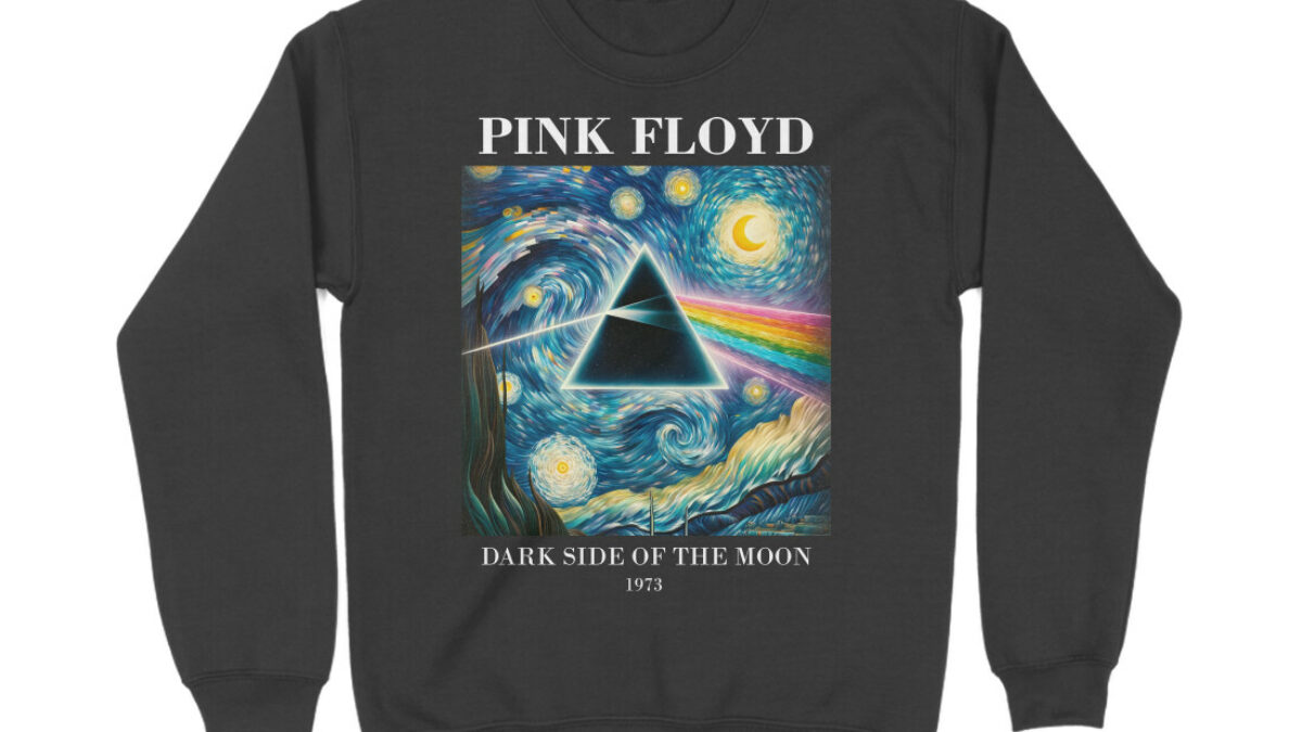 Pink Floyd Sweatshirt Starry Night
