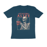 vintage coffee t shirt | staying alive