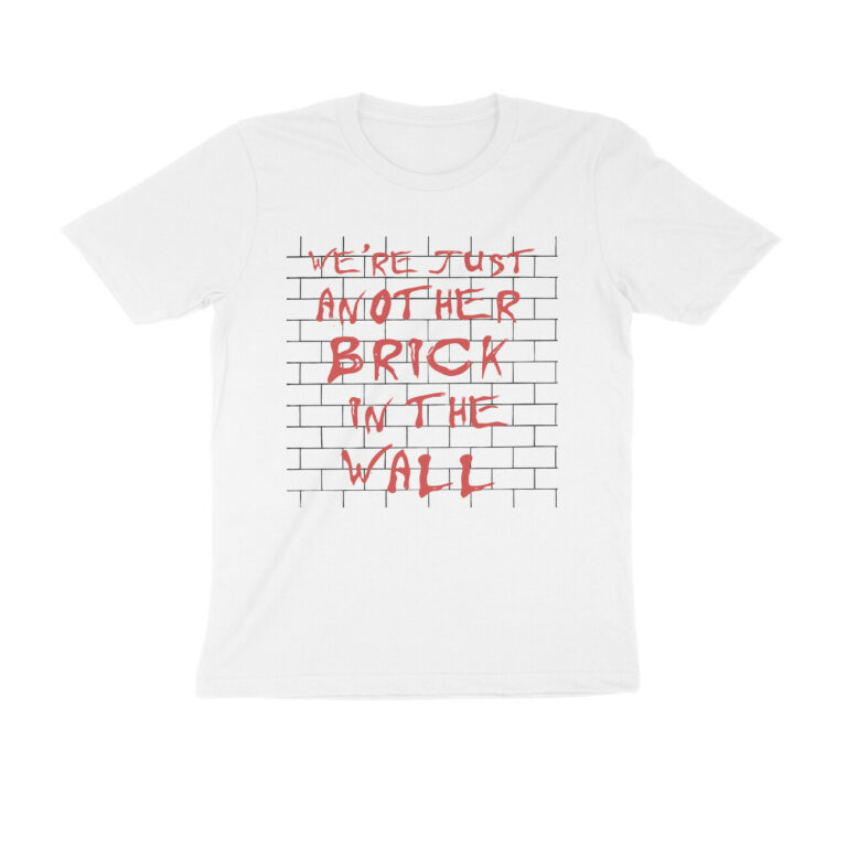 another brick in the wall t shirt (both sides)