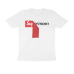 twisted logo t shirt | supermom