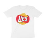twisted logo t shirt | lies