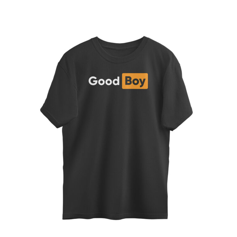 twisted logo oversized t shirt | goodboy