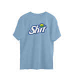 twisted logo oversized t shirt | shit