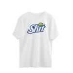 twisted logo oversized t shirt | shit