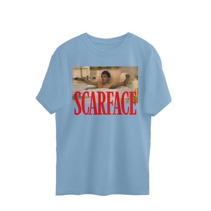 scarface oversized t shirt | iconic photograph