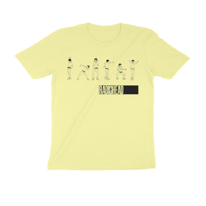 radiohead t shirt | lotus flower
