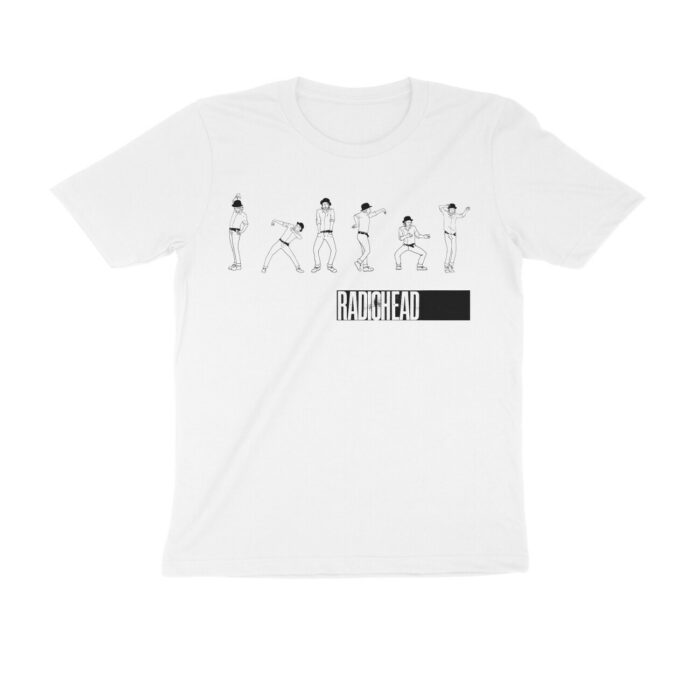 radiohead t shirt | lotus flower