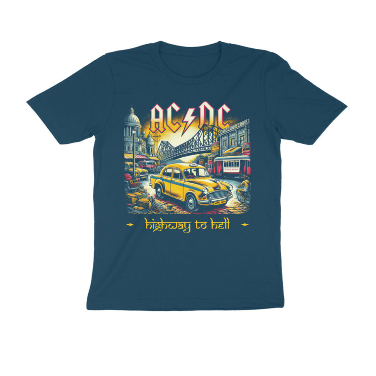 ac dc t shirt | highway to hell (indian)