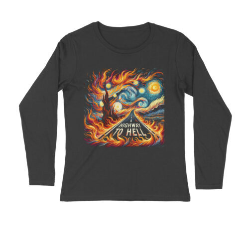 ac dc full sleeves t shirt | highway to hell