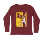 queen full sleeves t shirt | we will rock you
