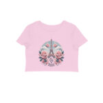 la vie en rose crop top